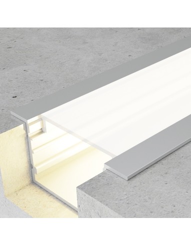 Pack 20 tappi e 2 graffe per profilo LEDME