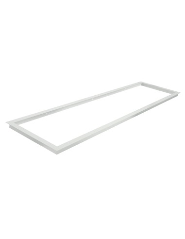 Recessed panel frame 60x60 white aluminum
