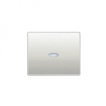 Tecla interruptor conmutador cruzamiento luminoso blanco satín BJC 22705-BSL