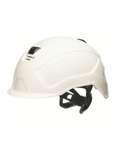 Casque de sécurité Pronamic B-s-wr ventilé avec molette, blanc