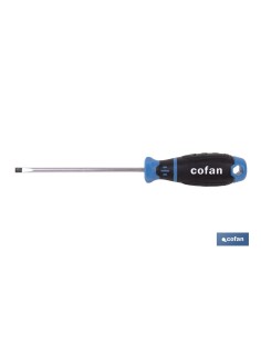 Flathead Screwdriver Gripforce SL3 x 60 Cr-V-Mo