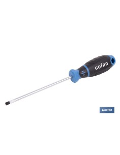 Flathead Screwdriver Gripforce SL3 x 60 Cr-V-Mo 2