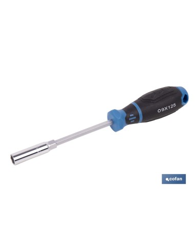 Hex socket screwdriver GripForce SW9 x 125 mm