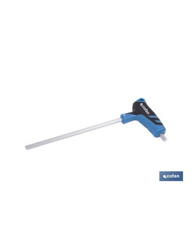 Hex T-handle screwdriver H6 x 150 mm GripForce