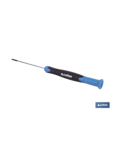 Precision flat screwdriver SL2.4 x 75 mm magnetic tip 2