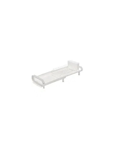 Extendable white dish rack Kinvara 13887