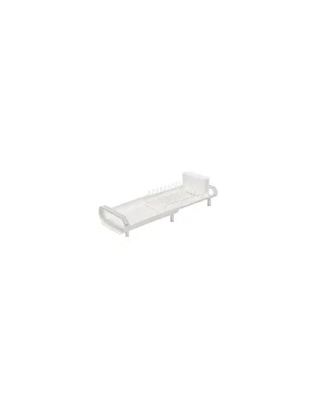 Extendable white dish rack Kinvara 13887