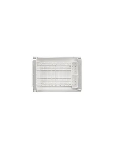 Extendable white dish rack Kinvara 13887