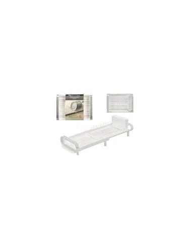 Extendable white dish rack Kinvara 13887