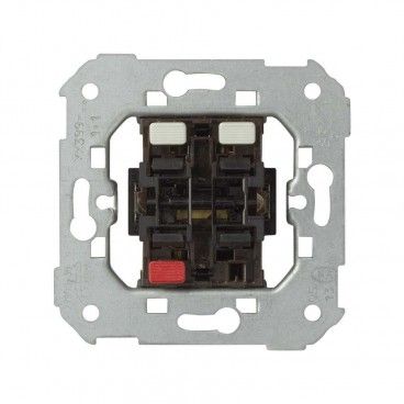 Double switch (domotics) 1 input 2 outputs Simon 75399-39