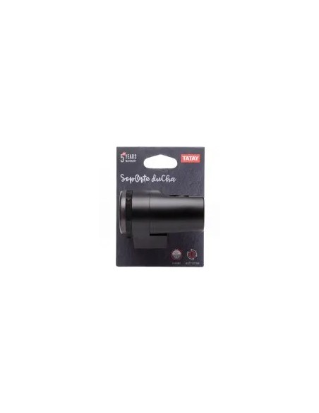 Support téléphone de douche multiposition noir
