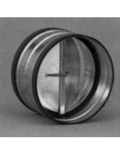 S&P Metallic backdraft damper CAR-150 for extractors