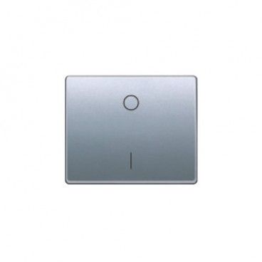 Tecla interruptor bipolar aluminio prusia BJC 22708-AP
