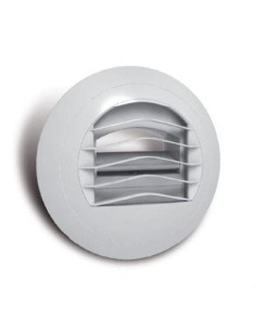 S&P Bouche d'extraction autoréglable 125 mm blanc