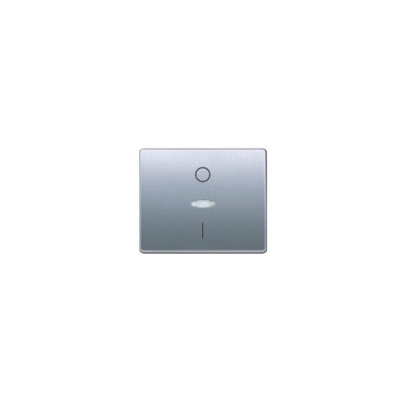 Tecla interruptor bipolar aluminio prusia BJC 22708-APL