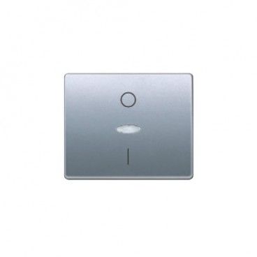 Tecla interruptor bipolar aluminio prusia BJC 22708-APL