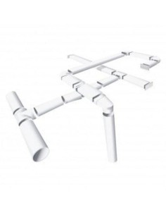 S&P Three-way circular PVC tee Ø 100 mm