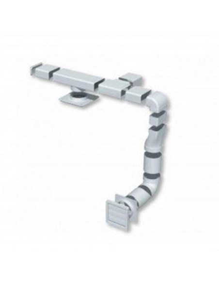 S&P 3-way rectangular horizontal tee TUBREC TERH 100