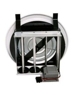 Airzone Circular diffuser motorized neck 150 mm white