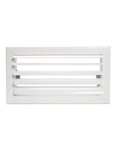 Airzone Grille de diffusion RLC 1 direction 300x150 mm blanc