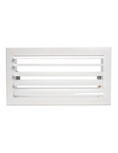 Airzone RLC Diffuser Grille 1 Direction 400x150 mm White