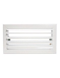 Airzone Grille de diffusion RLC 1 direction 600x100 mm blanc