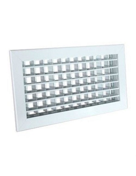 Airzone Grille de diffusion aluminium 500x150 mm blanc