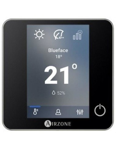 Thermostat Airzone Blueface Zero Schwarz 8Z...