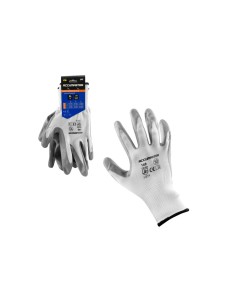 Pack 12 Nylon-Nitril-Handschuhe Größe XL