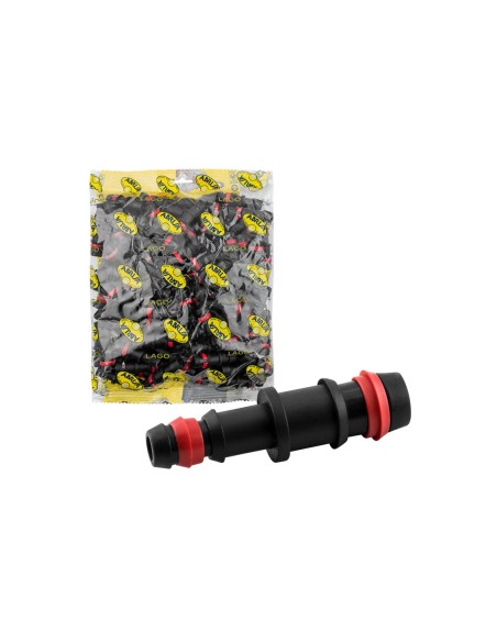 Reduced coupling 20-16 mm with safety ring for irrigation