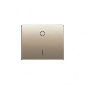 Tecla interruptor bipolar bronce niebla BJC 22708-BN