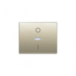 Tecla interruptor bipolar dorado malta BJC 22708-DML