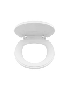 Tapa inodoro blanca cierre lento universal ABS 2