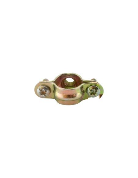 Pack de 100 colliers galvanisés bichromatés M6 26 mm
