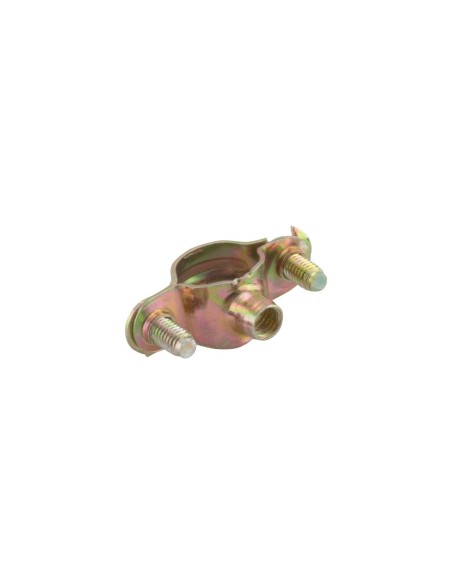 Pack de 100 colliers galvanisés bichromatés M6 26 mm
