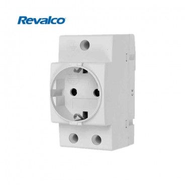 Toma de corriente schuko modular