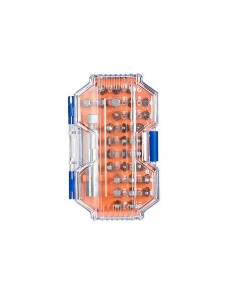 Set 32 magnetische Bits WADFOW CrV 25 mm