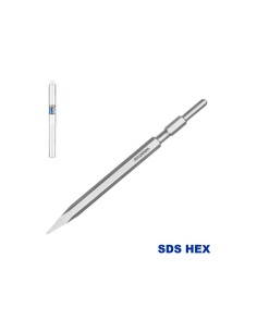 SDS Hex Chisel 17x22x280 mm WADFOW