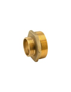 Brass reducer bushing 1 1/2 x 1/2