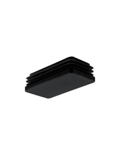 Contera interior rectangular negra 30x20 mm bolsa 25 uds 2