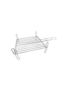 Double galvanized grille 400x400 mm 2