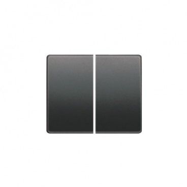 Juego teclas doble interr./doble conmuta marrón samoa BJC 22709-MS