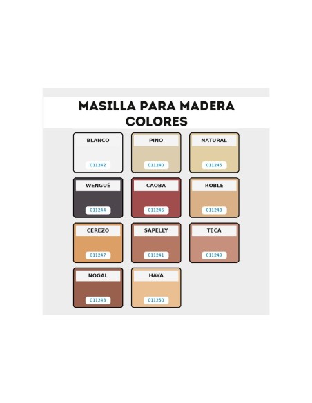 Massa de madeira natural 140 g