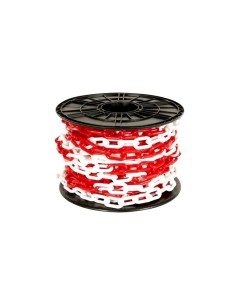 Bicolor plastic chain coil 8 mm 25 m