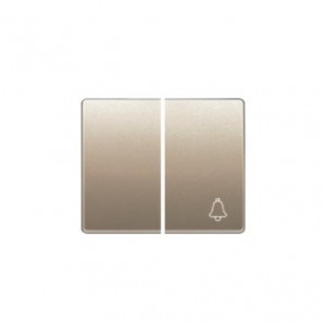 Juego teclas conmutador-pulsador bronce niebla BJC 22715-BN