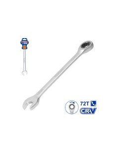 Llave combinada con carraca 19 mm CR-V WADFOW