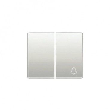 Conjunto de chaves com botão branco acetinado BJC Mega 22715-BS