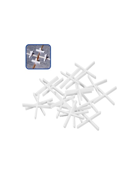WADFOW 3 mm PP White Tile Spacers 100 pcs