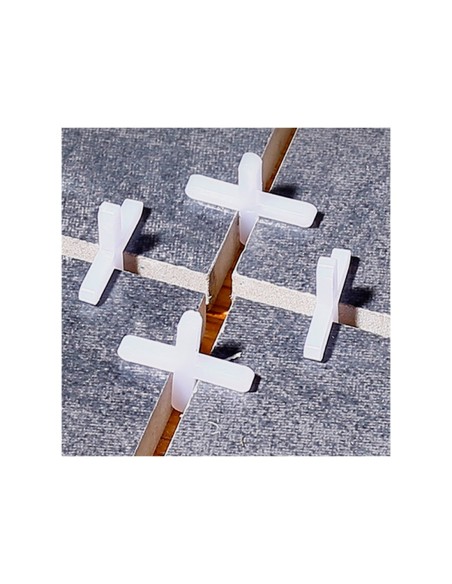 WADFOW 3 mm PP White Tile Spacers 100 pcs