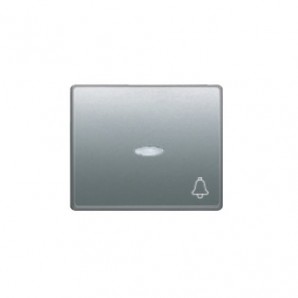Tecla pulsador timbre aluminio fusión BJC 22716-AFL
